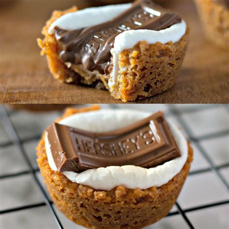 Epic S'mores Cookie Cups